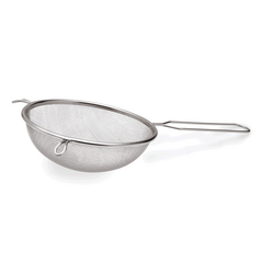 Essentials Küchensieb Set, Ø 20 cm, Maschenweite 1,5 mm, Set á 4 Stück, Chromnickelstahl