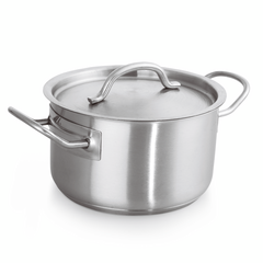 Essentials Bratentopf mit Deckel COOKWARE 53, Ø 28 cm, Chromnickelstahl