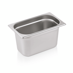 Was Germany GN Behälter GN CORE 1/4-150 mm, Chromnickelstahl