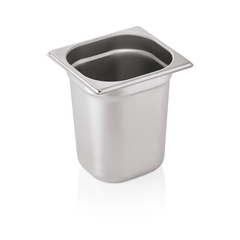 Was Germany GN Behälter GN CORE 1/6-200 mm, Chromnickelstahl