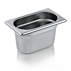 Was Germany GN Behälter GN CORE 1/9-100 mm, Chromnickelstahl