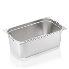 Was Germany GN Behälter GN CORE 1/1-200 mm, mit Fallgriffen, Chromnickelstahl