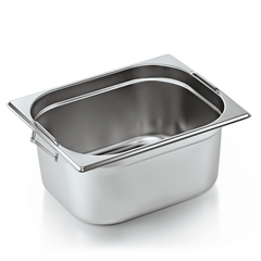 Was Germany GN Behälter GN CORE 1/2-150 mm, mit Fallgriffen, Chromnickelstahl