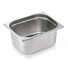 Essentials GN Behälter Set GN 1/2-150 mm, Set á 6 Stück, Chromnickelstahl