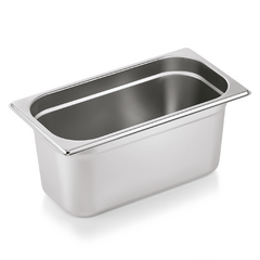 Essentials GN Behälter Set GN 1/3-150 mm, Set á 6 Stück, Chromnickelstahl