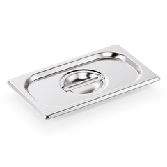 Essentials GN Deckel Set GN 1/4, Set á 6 Stück, Chromnickelstahl