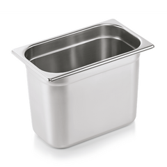 Essentials GN Behälter Set GN 1/4-200 mm, Set á 6 Stück, Chromnickelstahl