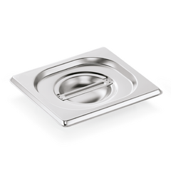 Essentials GN Deckel Set GN 1/6, Set á 6 Stück, Chromnickelstahl