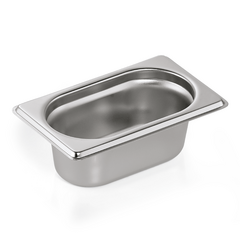 Essentials GN Behälter Set GN 1/9-065 mm, Set á 6 Stück, Chromnickelstahl