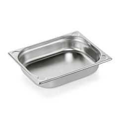 Was Germany GN Behälter GN CORE 1/2-065 mm, mit U-Ecken, Chromnickelstahl