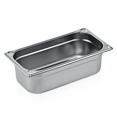 Was Germany GN Behälter GN CORE 1/3-100 mm, mit U-Ecken, Chromnickelstahl