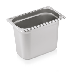 Was Germany GN Behälter GN CORE 1/4-200 mm, mit U-Ecken, Chromnickelstahl