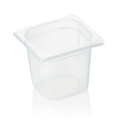 Was Germany GN Behälter GN 89 1/6-150 mm, mit Skalierung, Polypropylen