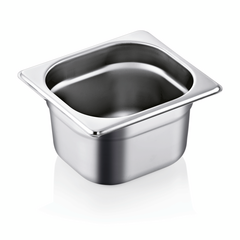 Was Germany GN Behälter GN SELECT 1/6-100 mm, Chromnickelstahl 18/8