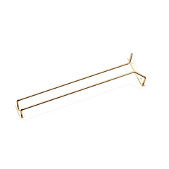 Was Germany Gläserschiene, 41,5 cm, Messing