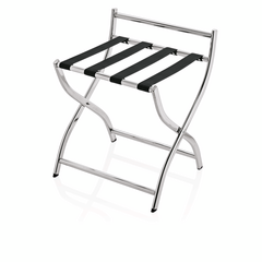 Was Germany Gepäckablage mit Wandschutz, 50 x 48 x 54 cm, silberfarben, Chromnickelstahl