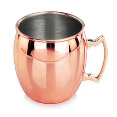 Was Germany Moscow Mule, 0,4 ltr., Ø 8,7 cm, Höhe 9 cm, Kupferoptik, Chromnickelstahl, PVD Beschichtung