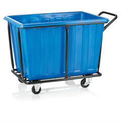 Was Germany Wäschewagen, 118 x 72 x 82 cm, 330 ltr., Stahl, pulverbeschichtet, Polyethylen