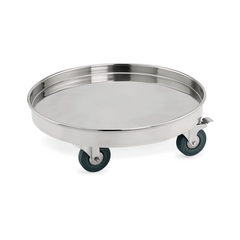 Was Germany Transporttrolley 4452 400, Ø 42 cm, Chromnickelstahl