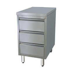 Vaiotec Schubladenschrank mit 3 Schubladen, 400 x 600 mm