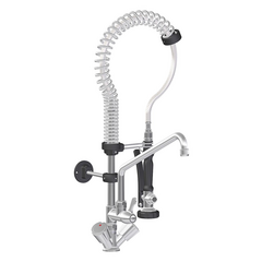 Vaiotec Topline Geschirrwaschbrause mit 2 Mischventilen - Einloch / Niedrigbauweise, 120 x 350 mm