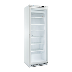 SARO Tiefkühlschrank, Glastür -weiß, ACE 430 CS PV