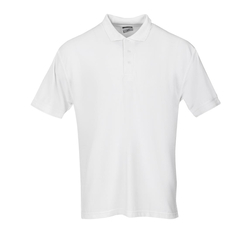 Unisex Poloshirt weiß S