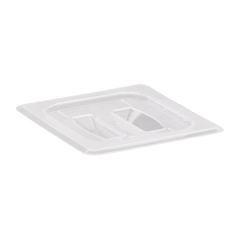 Cambro GN 1/6 Deckel aus Polypropylen mit transparentem Griff