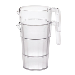 Cambro Camwear stapelbarer Polycarbonat Krug 1 Liter