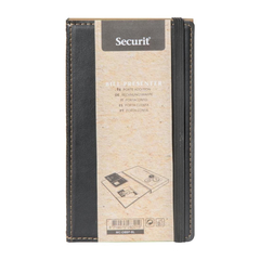 Securit Trendiger Geldscheinpräsenter aus Holz und Leder