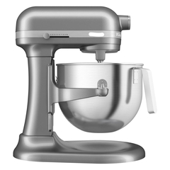 KitchenAid Schwere Standmixer Mit Schüssel 6,6Ltr Silber 5KSM70JPXBCU