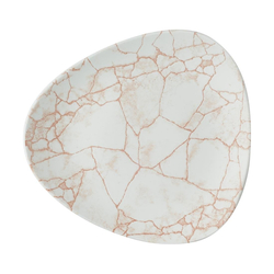 Churchill Studio Prints Kintsugi Lotusteller, Koralle, 228 mm, (12 Stück)