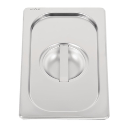 Vogue Strapazierfähiger Deckel für GN-Behälter 1/4 Edelstahl