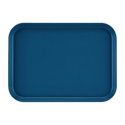Cambro Epictread rechteckiges rutschfestes Fiberglastablett blau 35x27cm