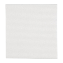 Fiesta Recycelbare Premium Tablin Cocktail Serviette Weiß 24x24cm (2400 Stück)