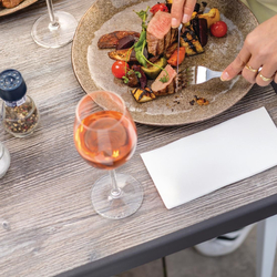 Limburg Vintage klappbarer Terrassentisch 70 x 70cm