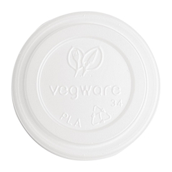 Vegware 62-Serie CPLA-Deckel (2000 Stück)