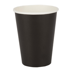 Fiesta Recyclable Coffee To Go Becher 340ml schwarz x1000 (1000 Stück)