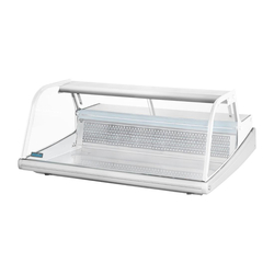 Polar G-Serie Fisch Display servieren ueber Theke Kuehlschrank 255Ltr