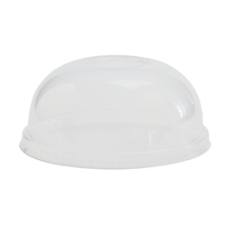 Vegware kompostierbare gewölbte Deckel für Suppen- und Universalbecher 35/45,4cl