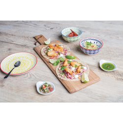 Olympia Servierbrett Eichenholz mit Griff 11,5 x 40cm