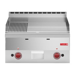 Gastro M 600 Gasgrillplatte 60/60FTRG 2/3 Glatt und 1/3 Gerillt