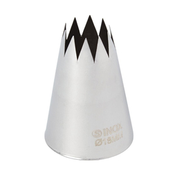 Schneider Edelstahl Sterntülle 18mm