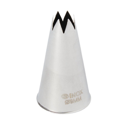 Schneider Spritztülle gezackter Rand 9mm