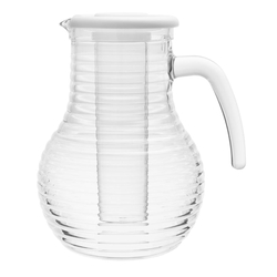 Olympia Kristallon Krug mit Kühlrohr Polycarbonat Geriffelt 1600ml