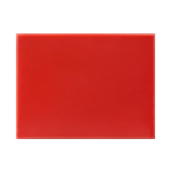 Hygiplas HDPE kleines Schneidebrett rot 300x 225x12mm