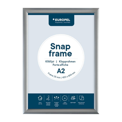 Europel Klapprahmen A2 25mm silber
