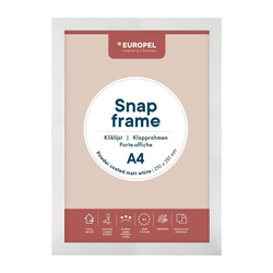 Europel Klapprahmen A4 25mm matt weiß