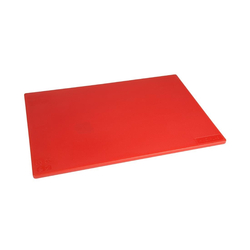 Hygiplas LDPE Schneidebrett rot 45x30x1cm