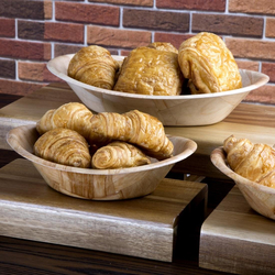 Olympia Ovaler Holzteller Groß